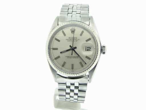 Mens Rolex Stainless Steel Datejust Silver 1601 (SKU 5278879BCMT)