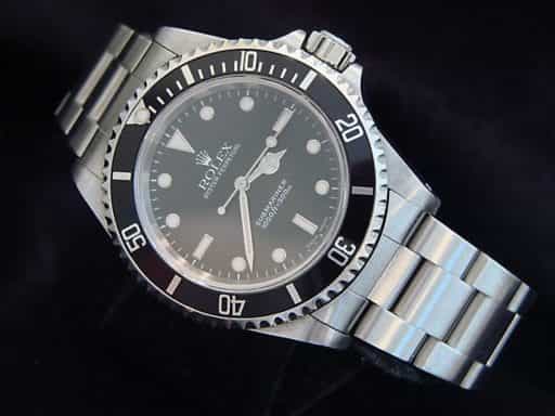 Mens Rolex Stainless Steel Submariner Black  14060 (SKU E947346NNBCMT)
