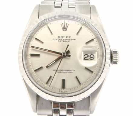 Mens Rolex Stainless Steel Datejust Silver  1603 (SKU 3206316NMT)