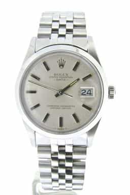Mens Rolex Stainless Steel Date Silver  15000 (SKU 7266650NMT)