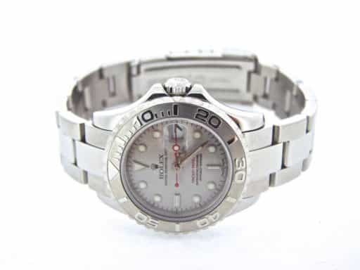 Ladies Rolex Stainless Steel & Platinum Yacht-Master  169622 (SKU Y295340AMT)