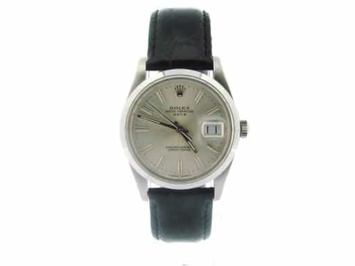 Mens Rolex Stainless Steel Date Silver  15000 (SKU 8853830NBLKMT)