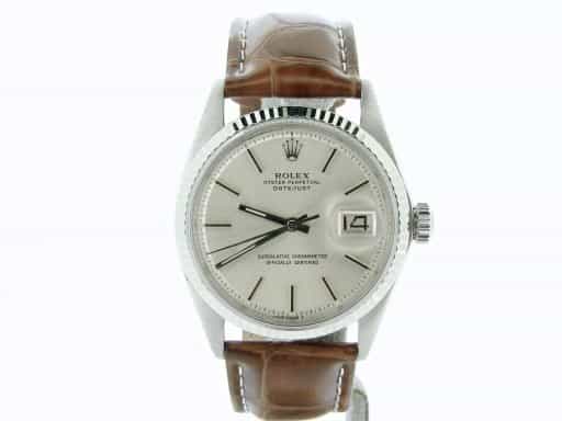 Mens Vintage Rolex Stainless Steel Datejust Watch Ref. 1601 (SKU 3859022NBCMT)