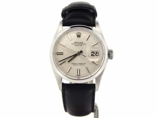 Mens Rolex Stainless Steel Date Silver  1500 (SKU 3190252NDMT)