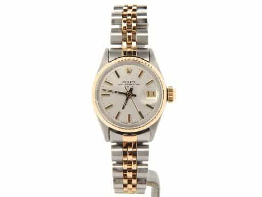 Ladies Rolex Two-Tone 14K/SS Date Silver  6517 (SKU 2161179NMT)