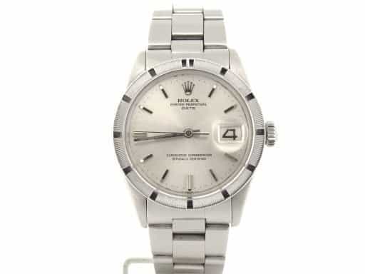 Mens Rolex Stainless Steel Date Silver  1501 (SKU 161V8583MT)