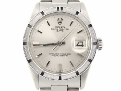 Mens Rolex Stainless Steel Date Silver  1501 (SKU 161V8583MT)