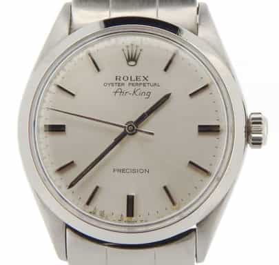 Mens Vintage Rolex Stainless Steel Air-King Precision Watch Ref. 5500 (SKU 2976615NCMT)