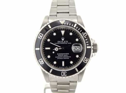 Mens Rolex Stainless Steel Submariner Black 16610 (SKU T821868NNBCMT)