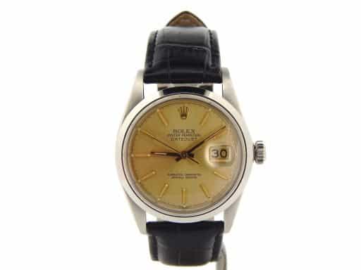 Mens Rolex Stainless Steel Datejust Champagne  16030 (SKU 6552698NBLKMT)