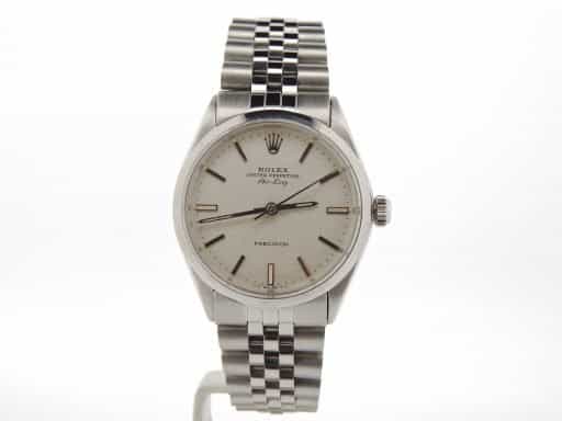 Mens Rolex Stainless Steel Air-King Silver  5500 (SKU 2615844NJUBCMT)