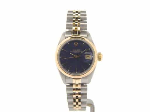 Ladies Rolex Two-Tone Date Blue (SKU 7358457NMT)