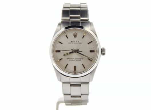 Mens Rolex Stainless Steel Oyster Perpetual Silver  1002 (SKU 1676732NNCMT)
