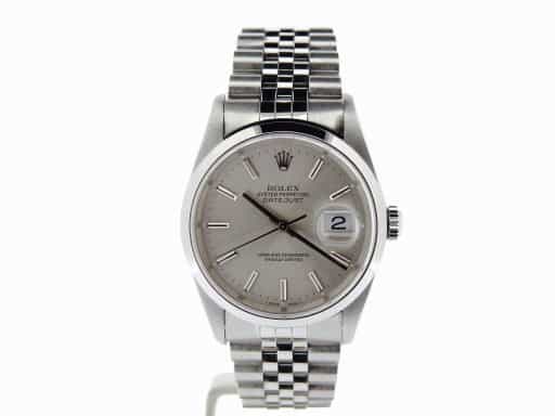 Mens Rolex Stainless Steel Datejust Silver  16200 (SKU T422158NMT)