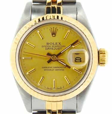 Ladies Rolex Two-Tone 18K/SS Datejust Champagne  69173 (SKU L897614NMT)