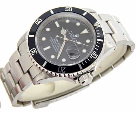 Mens Rolex Stainless Steel Submariner Black  16610 (SKU K994109NNBCMT)