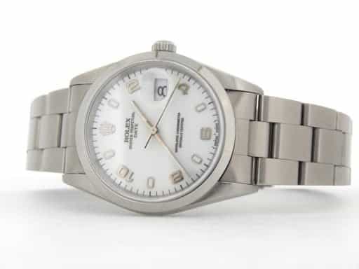 Mens Rolex Stainless Steel Date White Arabic 15200 (SKU T847739MT)