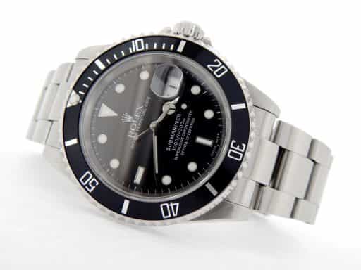 Mens Rolex Stainless Steel Submariner Black  16610 (SKU K386772NNBCMT)