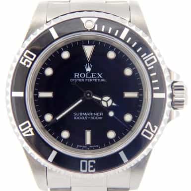 Mens Rolex Stainless Steel Submariner Black  14060M (SKU F726292MNNMT)