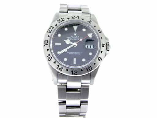 Mens Rolex Stainless Steel Explorer II Black  16570 (SKU K958553NMT)