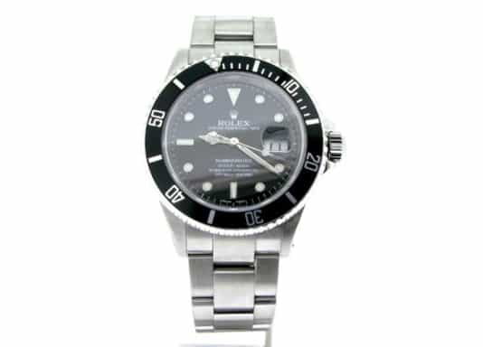 Mens Rolex Stainless Steel Submariner Black  16610 (SKU P571608NNBCMT)