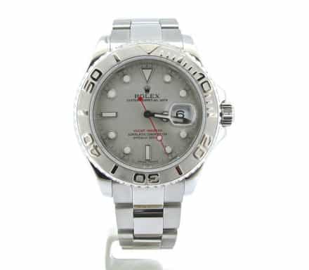 Mens 40mm Rolex Stainless Steel & Platinum Yacht-Master Ref. 16622 (SKU A894812NMT)