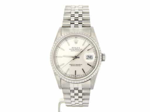 Mens Rolex Stainless Steel Datejust Silver  16220 (SKU A276024NDMT)