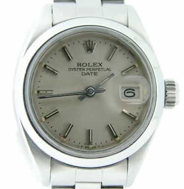 Ladies Rolex Stainless Steel Date Silver  6916 (SKU 3911137MT)
