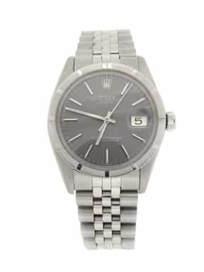 Mens Rolex Stainless Steel Date Watch 1501 with Slate Gray Dial (SKU 3914142MT)