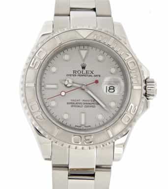 Mens Rolex Stainless Steel & Platinum Yacht-Master 16622 (SKU Z373359MT)