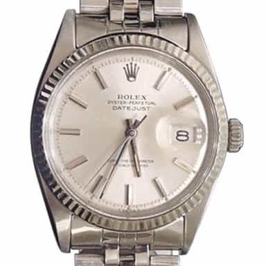 Mens Rolex Stainless Steel Datejust Silver  1601 (SKU 5611111BCMT)