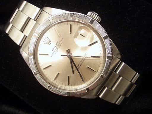 Mens Rolex Stainless Steel Date Silver 15010 (SKU 420AMT)