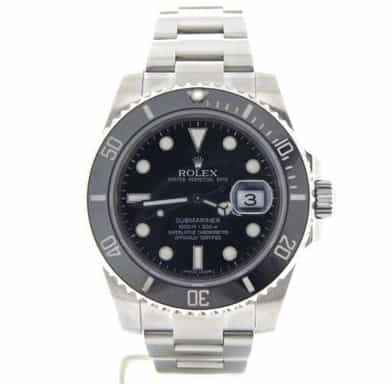 Mens Rolex Stainless Steel Submariner Black 116610 (SKU 9765411NNMT)