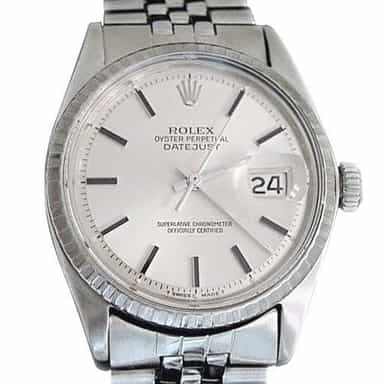 Mens Rolex Stainless Steel Datejust Silver  1603 (SKU 1961438MT)