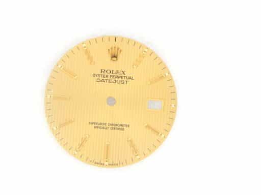 Pre Owned Mens Rolex Gold Tapestry Datejust Dial  (SKU DIAL0003)