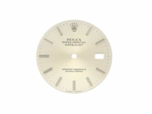 Pre Owned Mens Rolex Silver Datejust Dial (SKU DIAL0001)