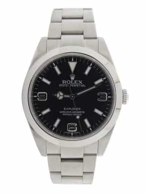 Mens Rolex Stainless Steel Explorer I Watch 214270 (SKU 6951T2V2AMT)