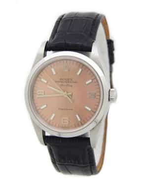 Mens Rolex Stainless Steel Air-King Salmon 14000 (SKU U879615LAMT)