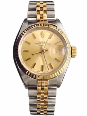 Ladies Rolex Two-Tone Date Silver  6917 (SKU 673MT)