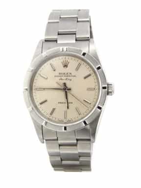 Mens Rolex Stainless Steel Air-King Silver 14010 (SKU X528072AMT)