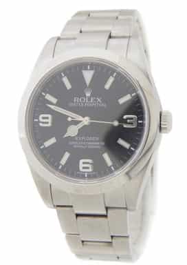 Mens Rolex Stainless Steel Explorer I Watch 214270 (SKU G497617AMT)