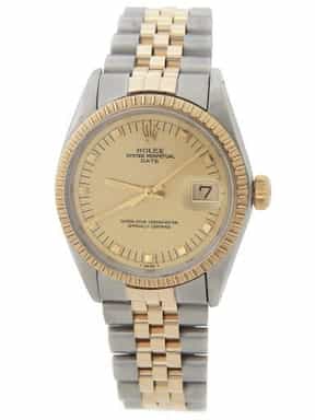 Mens Rolex Two-Tone Date Watch 1505 Champagne Dial (SKU 15052247002MT)