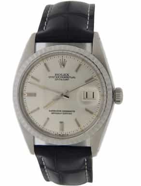 Mens Rolex Stainless Steel Datejust Silver 1603 (SKU 3287721AMT)