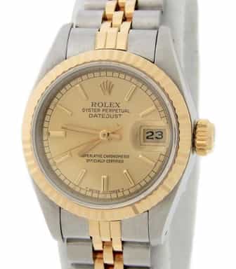 Ladies Rolex Two-Tone Datejust Watch 69173 (SKU 9657925AMT)