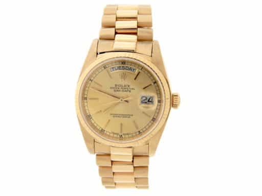 Mens Rolex 18K Gold Day-Date President Watch Ref. 18038 (SKU 8198863AMT)