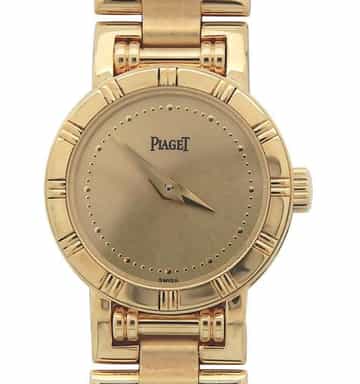 Ladies 18k Yellow Gold Piaget Dancer Model Ref. 5963K81 with Gold Dial (SKU PIAGETGAMT)