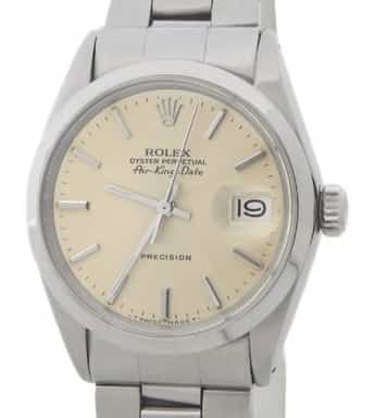 Mens Rolex Stainless Steel Air-King Date Vintage Ref. 5700 Watch (SKU 2762264AMT)