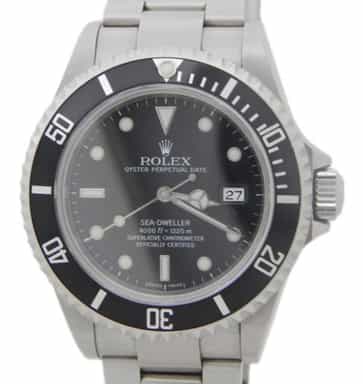 Mens Rolex Stainless Steel 16600T Sea-Dweller Watch (SKU Z250161AMT)