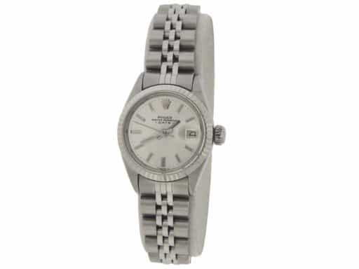 Ladies Rolex Stainless Steel Date 6917 Watch Silver Dial (SKU 2930517AMT)