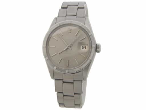 Mens Rolex Stainless Steel Date Watch 1501 with Slate Ghost Dial (SKU 3110534AMT)